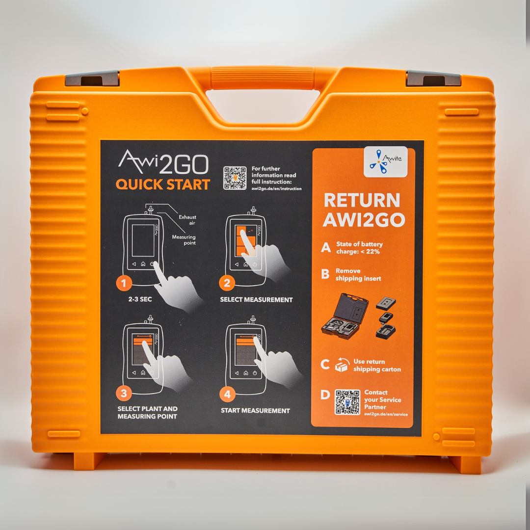 Analizador de gas portátil | Awi2GO | Awite